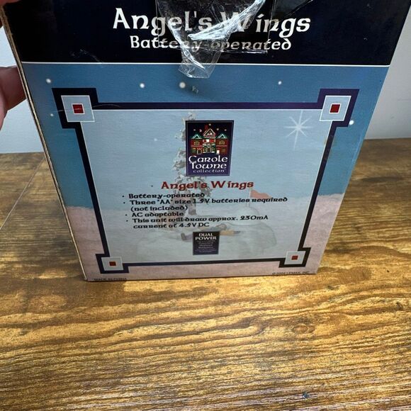 Lemax 2004 Angel’s Wings Lighted & Animated Accent Christmas Village Accent - Picture 10 of 13